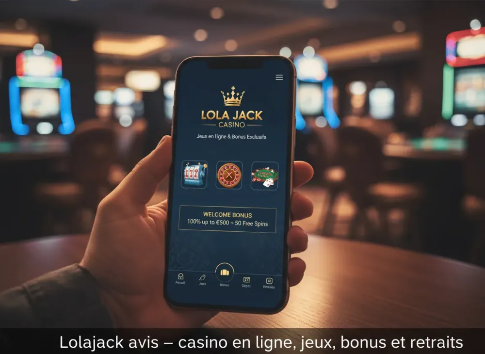 Lolajack avis – casino en ligne, jeux, bonus et retraits